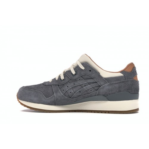 Кроссы ASICS Gel-Lyte III Packer Shoes x J. Crew Charcoal Suede - мужская сетка размеров