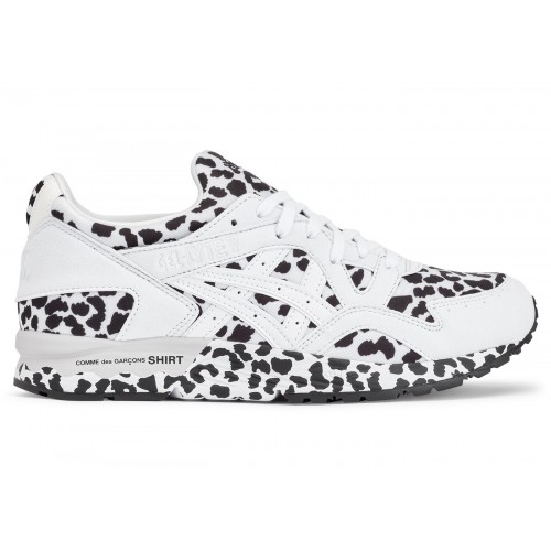 Кроссы ASICS Gel-Lyte V Comme des Garcons Shirt Leopard White - мужская сетка размеров