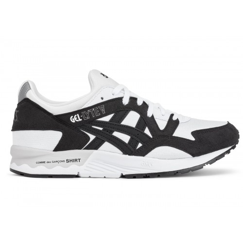 Кроссы ASICS Gel-Lyte V Comme des Garcons Shirt White - мужская сетка размеров