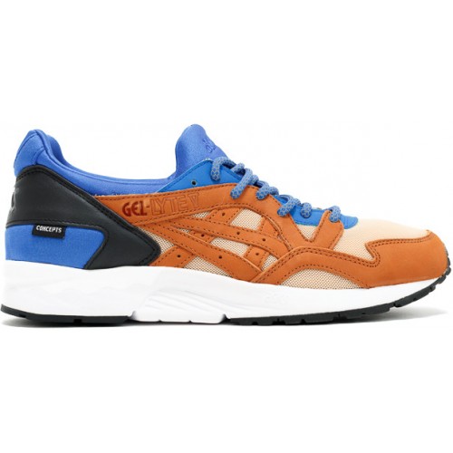 Кроссы ASICS Gel-Lyte V Concepts Mix & Match Royal - мужская сетка размеров