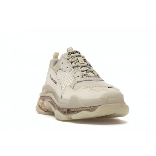 Кроссы Balenciaga Triple S Off-White - мужская сетка размеров