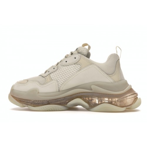 Кроссы Balenciaga Triple S Off-White - мужская сетка размеров