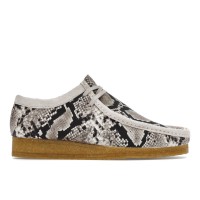 Clarks Originals Wallabee Aime Leon Dore Snakeskin Tan