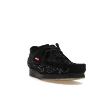 Clarks Originals Wallabee Boots Supreme Western Cut Out Black