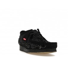 Clarks Originals Wallabee Boots Supreme Western Cut Out Black