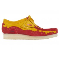 Clarks Originals Wallabee Boots Supreme Western Cut Out Gold