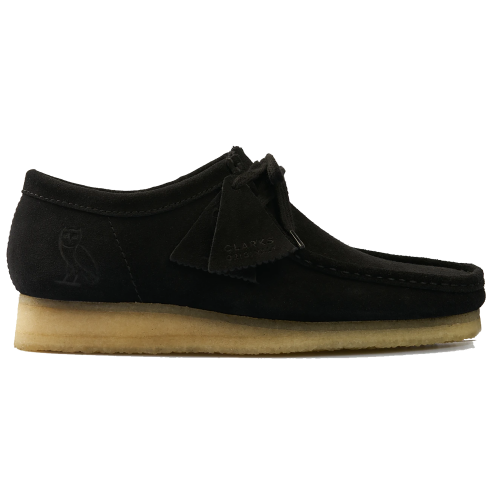 Clarks Originals Wallabee Lo OVO Black - мужская сетка размеров