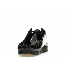 Clarks Originals Wallabee Patent Leather Boot Supreme Black