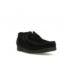 Clarks Originals Woven Wallabee Supreme Black