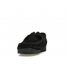 Clarks Originals Woven Wallabee Supreme Black