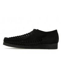Clarks Originals Woven Wallabee Supreme Black