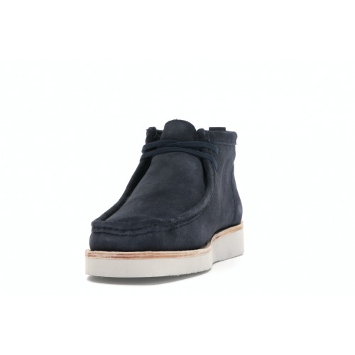 Clarks Wallabees Ronnie Fieg Navy - мужская сетка размеров