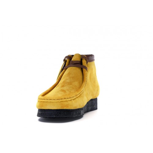 Clarks Wallabees Wu-Tang 36 Chambers 25th Anniversary Yellow - мужская сетка размеров
