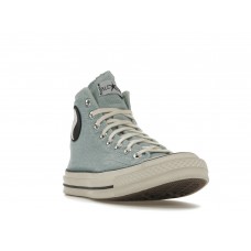 Кеды Converse Chuck Taylor All Star 70 Hi Stussy Our Legacy Pool Blue