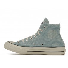 Кеды Converse Chuck Taylor All Star 70 Hi Stussy Our Legacy Pool Blue