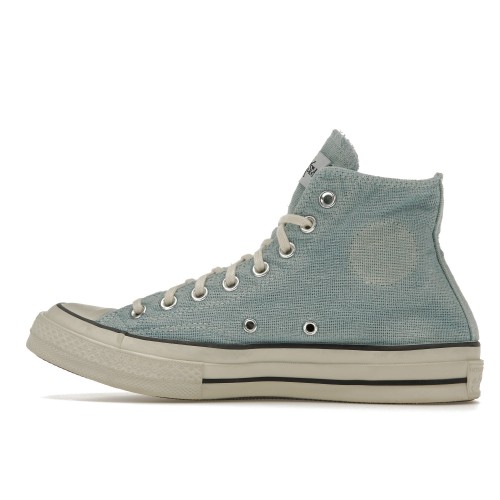 Кроссы Converse Chuck Taylor All Star 70 Hi Stussy Our Legacy Pool Blue - мужская сетка размеров