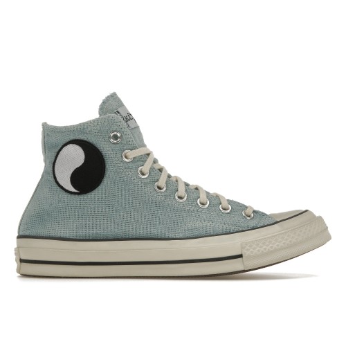 Кроссы Converse Chuck Taylor All Star 70 Hi Stussy Our Legacy Pool Blue - мужская сетка размеров
