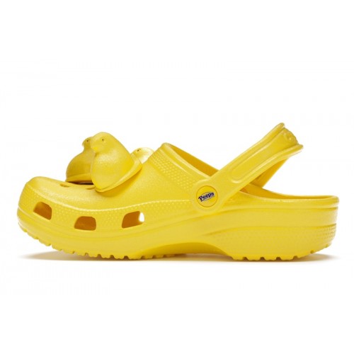 Crocs Classic Clog Peeps Yellow - мужская сетка размеров