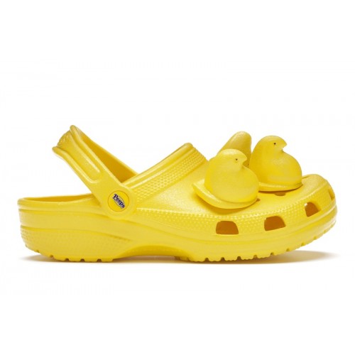 Crocs Classic Clog Peeps Yellow - мужская сетка размеров