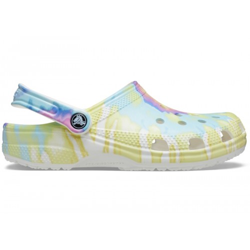 Crocs Classic Clog Tie Dye Pastel - мужская сетка размеров