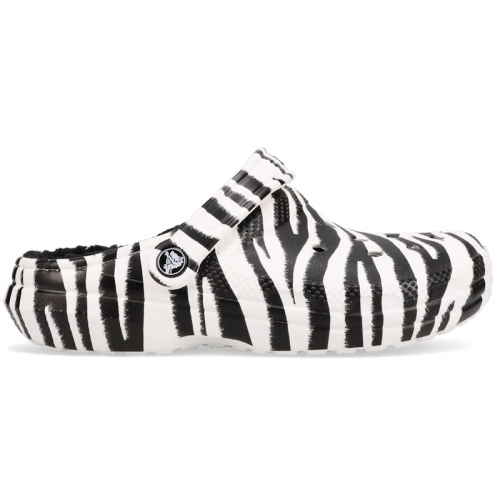 Crocs Classic Clog Zebra - мужская сетка размеров