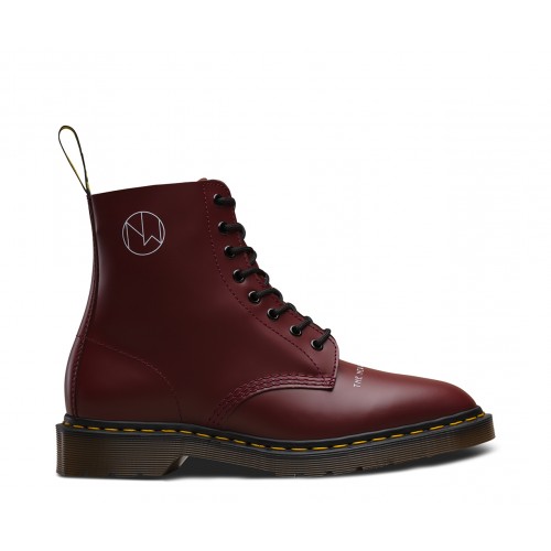 Dr. Martens 1460 8-Eye Undercover Cherry Red - мужская сетка размеров