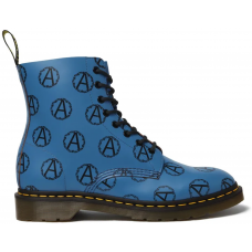 Dr. Martens 8-Eye Supreme x Undercover Anarchy Blue