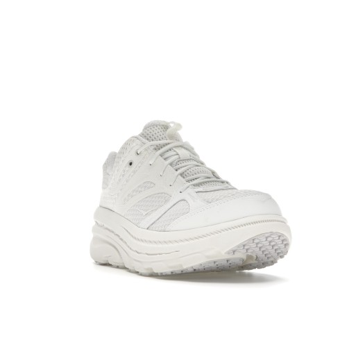 Кроссы Hoka One One Bondi B Engineered Garments White - мужская сетка размеров