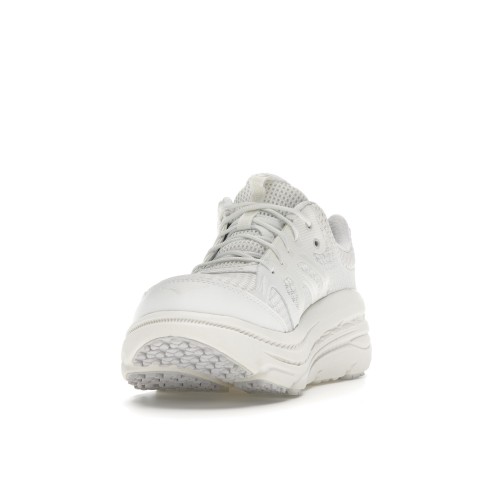 Кроссы Hoka One One Bondi B Engineered Garments White - мужская сетка размеров