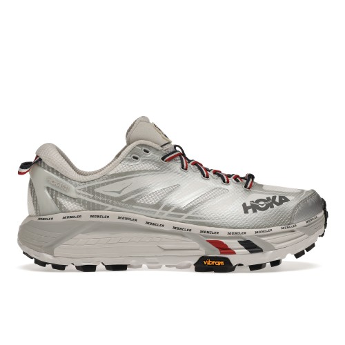 Кроссы Hoka One One Mafate Speed 2 Moncler White - мужская сетка размеров