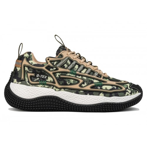 Кроссы John Geiger 004 Green Camo - мужская сетка размеров