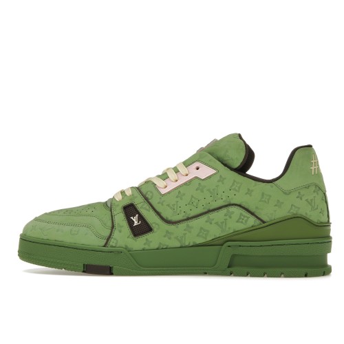 Кроссы Louis Vuitton by Tyler, the Creator Green - мужская сетка размеров