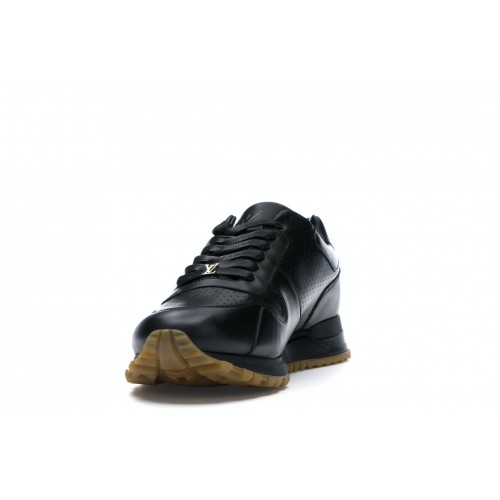 Кроссы Louis Vuitton Run Away Supreme Black Gum - мужская сетка размеров
