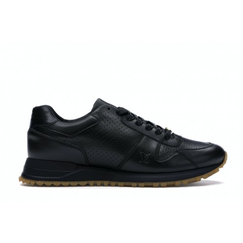 Кроссы Louis Vuitton Run Away Supreme Black Gum - мужская сетка размеров