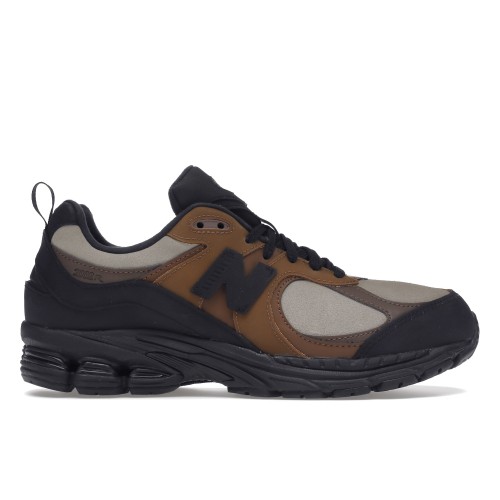Кроссы New Balance 2002R The Basement Earth Brown - мужская сетка размеров