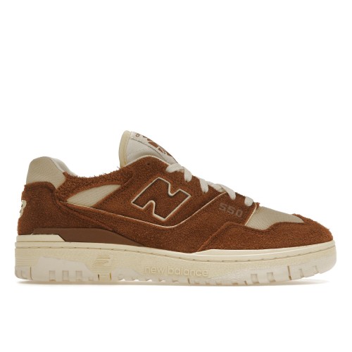 Кроссы New Balance 550 Aime Leon Dore Brown Suede - мужская сетка размеров