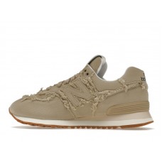 Женские кроссовки New Balance 574 Miu Miu Denim Colonial Beige (W)
