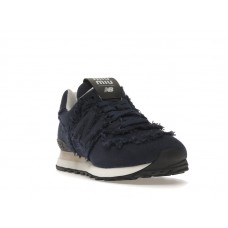 Женские кроссовки New Balance 574 Miu Miu Denim Royal Blue (W)