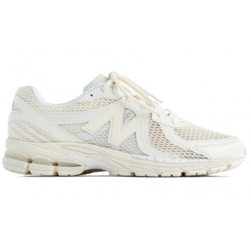 Кроссы New Balance 860v2 Aime Leon Dore White - мужская сетка размеров