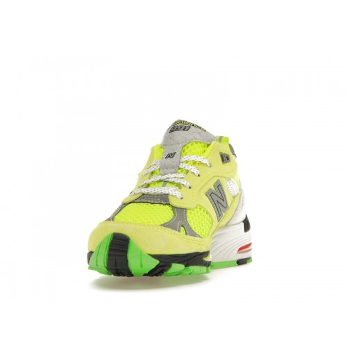 Кроссы New Balance 991 MiUK Aries Neon - мужская сетка размеров