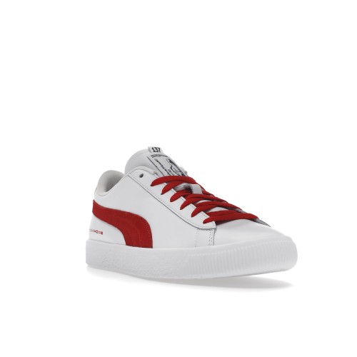 Кроссы Puma Suede RS 2.7 Porsche Grand Prix White - мужская сетка размеров