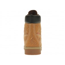 Timberland 6" Premium Waterproof Boot Supreme Diamond Plate Wheat