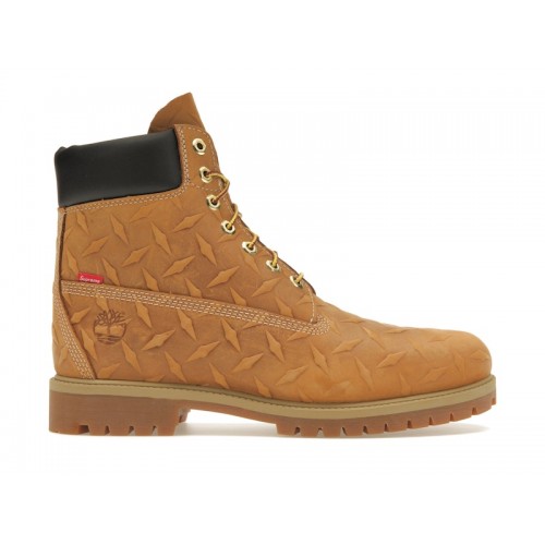 Timberland 6" Premium Waterproof Boot Supreme Diamond Plate Wheat - мужская сетка размеров