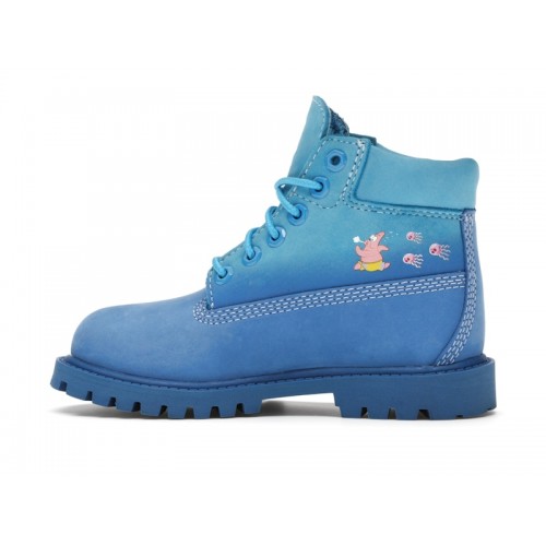 Timberland 6" Boot Spongebob Blue (PS) - детская сетка размеров