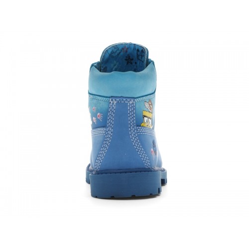 Timberland 6" Boot Spongebob Blue (PS) - детская сетка размеров