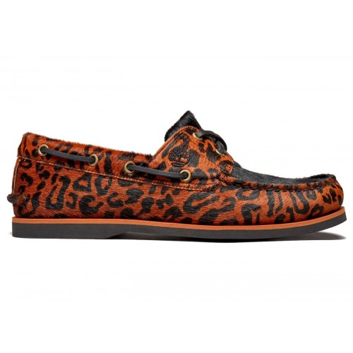 Timberland Classic Boat 2 Eye Wacko Maria Brown Leopard - мужская сетка размеров