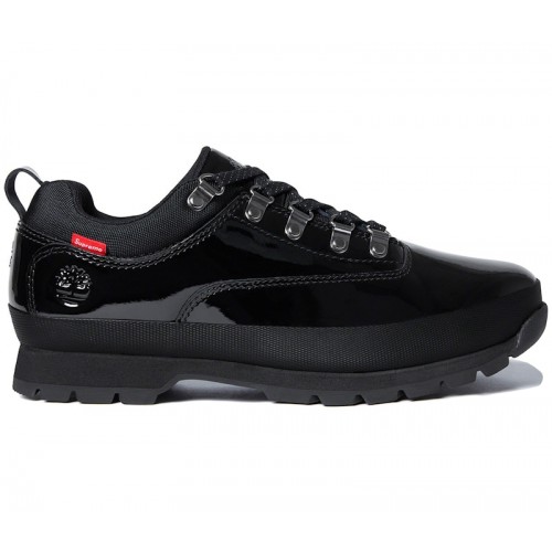 Timberland Euro Hiker Low Supreme Patent Leather Black - мужская сетка размеров