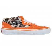 Кроссовки Vans Half Cab Supreme Leopard Orange