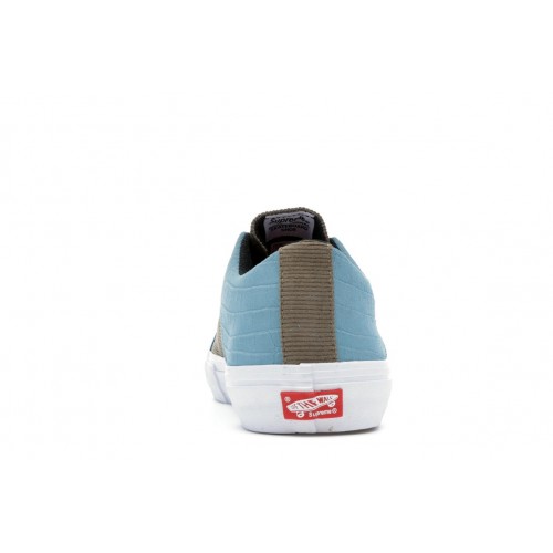 Кеды Vans Lampin Supreme Croc Corduroy Light Brown - мужская сетка размеров