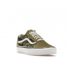 Кеды Vans Old Skool 36 DX Bape Green ABC Camo